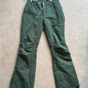 Roxy Forest Green Snow Pants